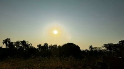 Imagem da notícia Segunda-feira será de muito calor e sem chuva no norte de MS